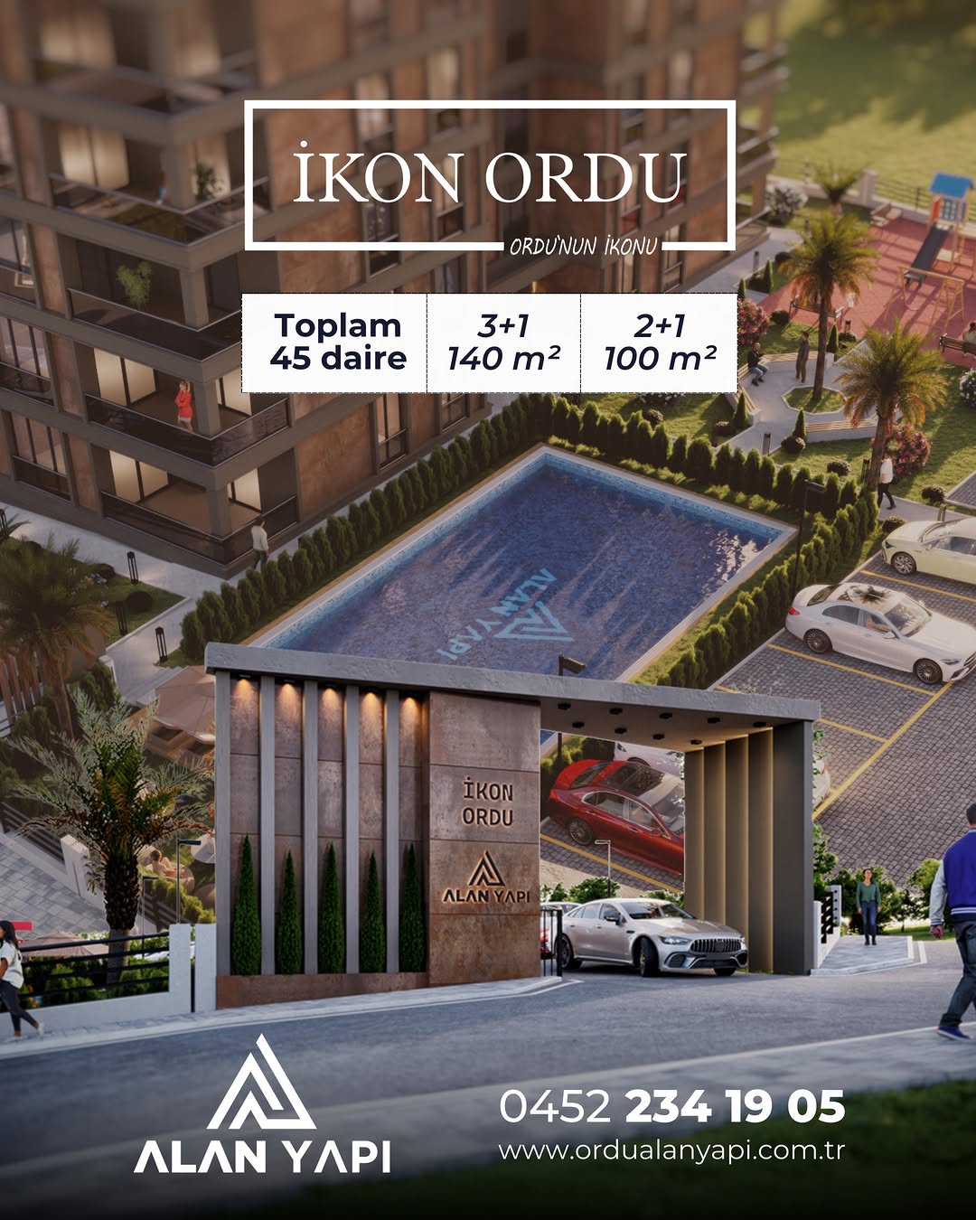 İnşaat firması sosyal medya iş örneği
